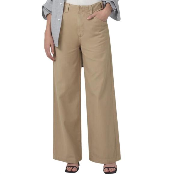 CITIZENS OF HUMANITY Pants - NEW CITIZENS OF HUMANITY paloma utility trouser in khaki